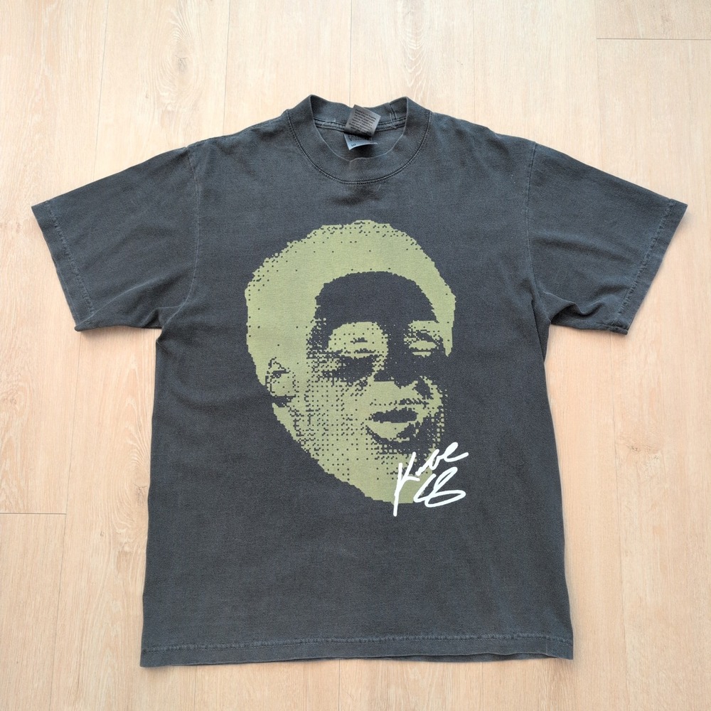 Shaka Wear Kobe Bryant Graphic Tee Mens Medium Garment Dye Black Super Max Heavy